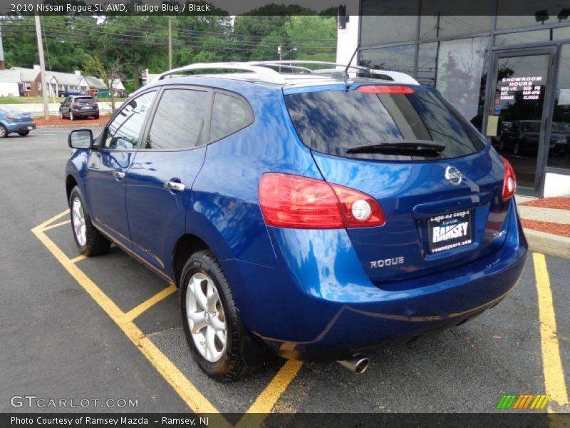 Indigo Blue / Black 2010 Nissan Rogue SL AWD