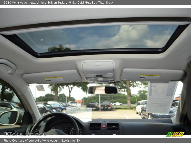 White Gold Metallic / Titan Black 2010 Volkswagen Jetta Limited Edition Sedan