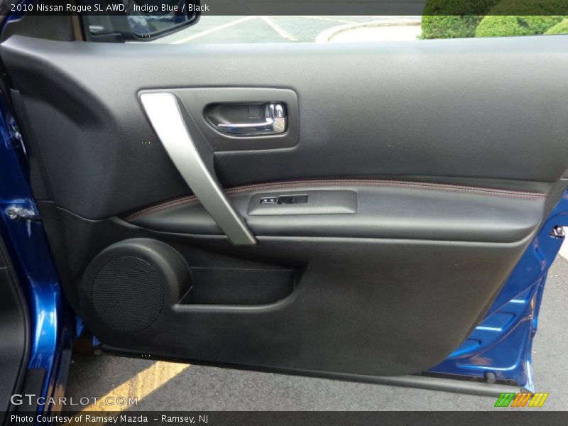 Indigo Blue / Black 2010 Nissan Rogue SL AWD