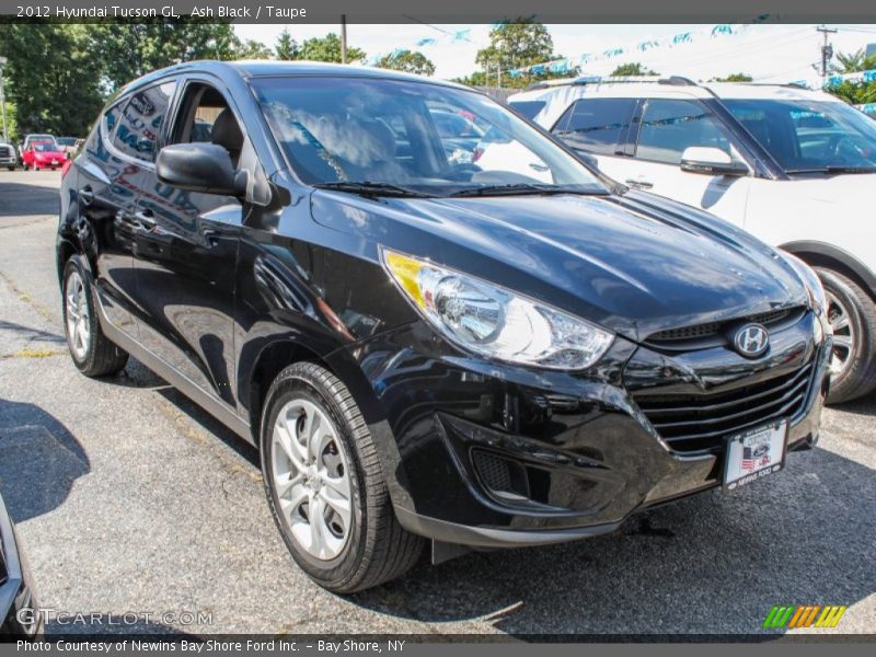 Ash Black / Taupe 2012 Hyundai Tucson GL
