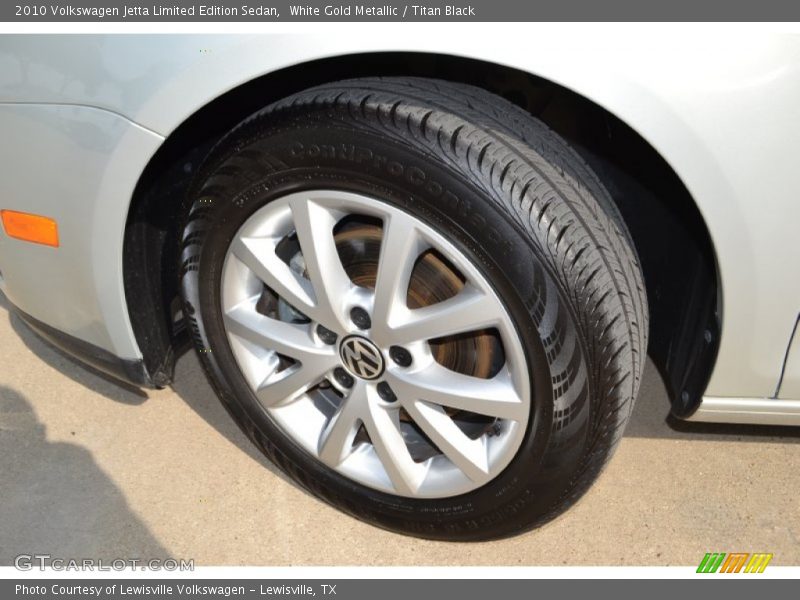 White Gold Metallic / Titan Black 2010 Volkswagen Jetta Limited Edition Sedan