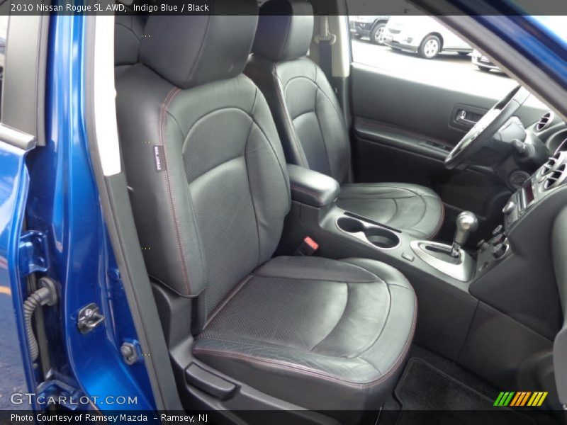 Indigo Blue / Black 2010 Nissan Rogue SL AWD