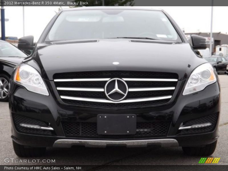 Black / Black 2012 Mercedes-Benz R 350 4Matic