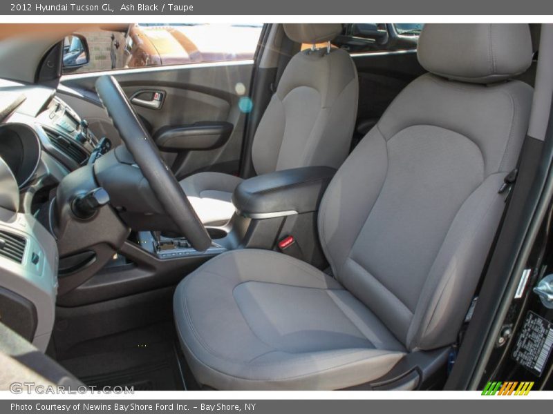 Ash Black / Taupe 2012 Hyundai Tucson GL