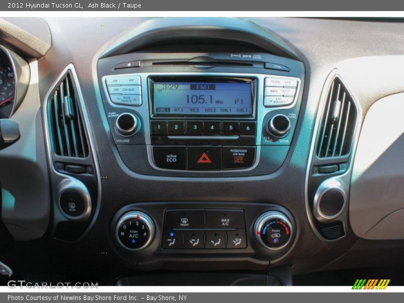 Ash Black / Taupe 2012 Hyundai Tucson GL