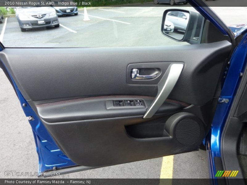 Indigo Blue / Black 2010 Nissan Rogue SL AWD