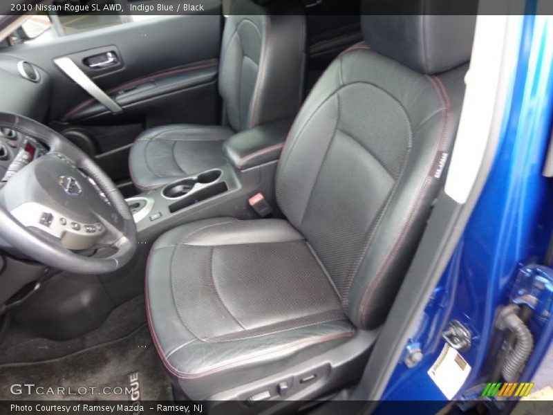 Indigo Blue / Black 2010 Nissan Rogue SL AWD