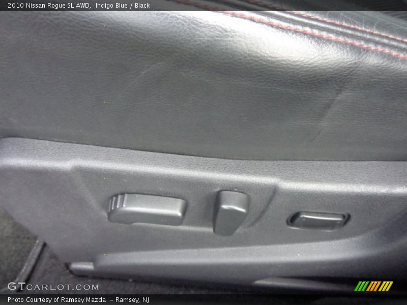 Indigo Blue / Black 2010 Nissan Rogue SL AWD