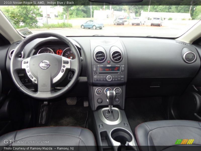 Indigo Blue / Black 2010 Nissan Rogue SL AWD