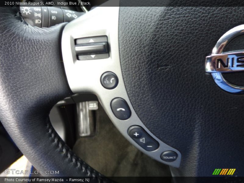 Indigo Blue / Black 2010 Nissan Rogue SL AWD