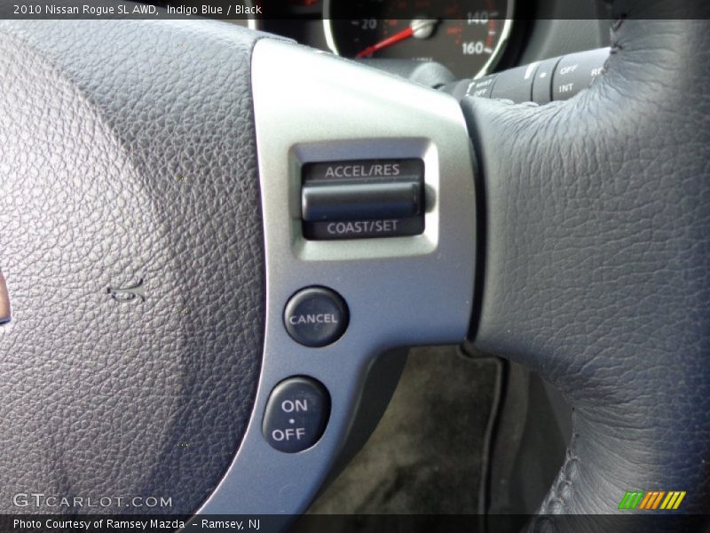 Indigo Blue / Black 2010 Nissan Rogue SL AWD