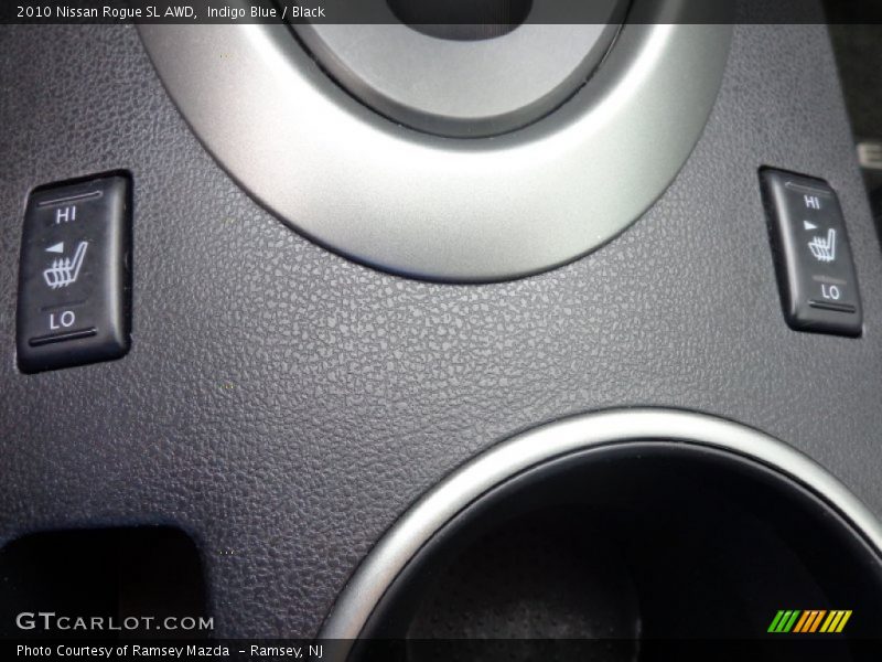 Indigo Blue / Black 2010 Nissan Rogue SL AWD