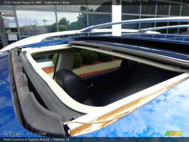 Indigo Blue / Black 2010 Nissan Rogue SL AWD