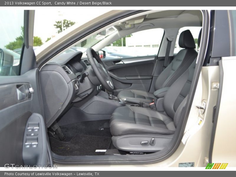 Candy White / Desert Beige/Black 2013 Volkswagen CC Sport