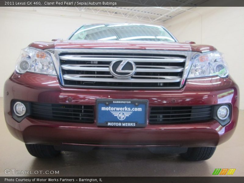 Claret Red Pearl / Sepia/Auburn Bubinga 2011 Lexus GX 460
