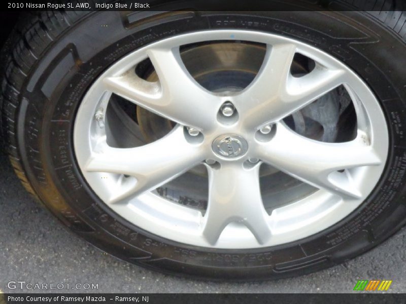 Indigo Blue / Black 2010 Nissan Rogue SL AWD