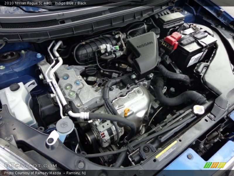 Indigo Blue / Black 2010 Nissan Rogue SL AWD
