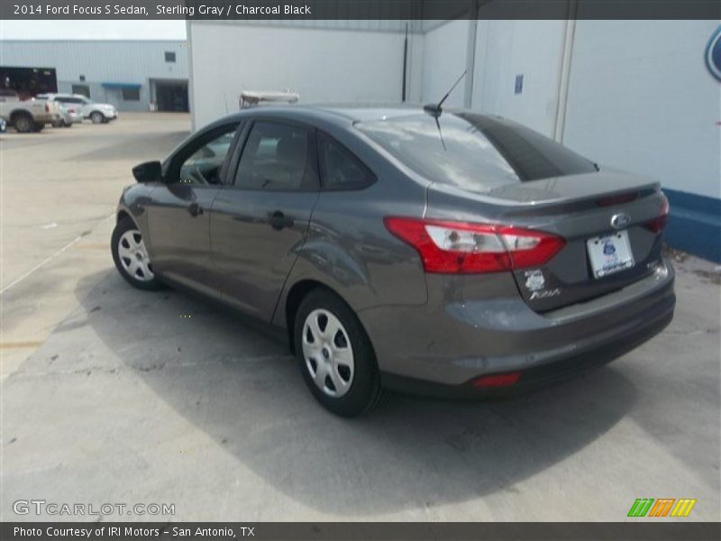 Sterling Gray / Charcoal Black 2014 Ford Focus S Sedan