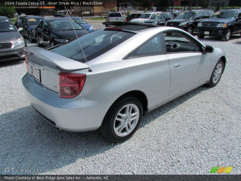 Silver Streak Mica / Black/Silver 2004 Toyota Celica GT