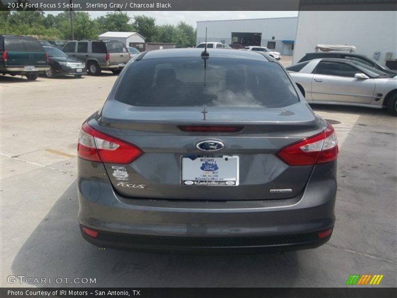 Sterling Gray / Charcoal Black 2014 Ford Focus S Sedan