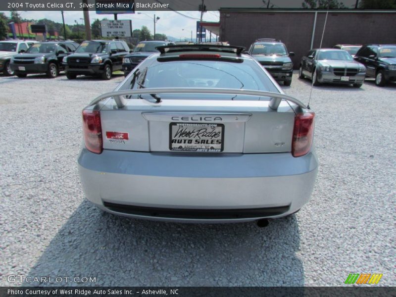 Silver Streak Mica / Black/Silver 2004 Toyota Celica GT