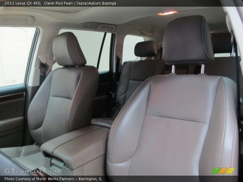 Claret Red Pearl / Sepia/Auburn Bubinga 2011 Lexus GX 460