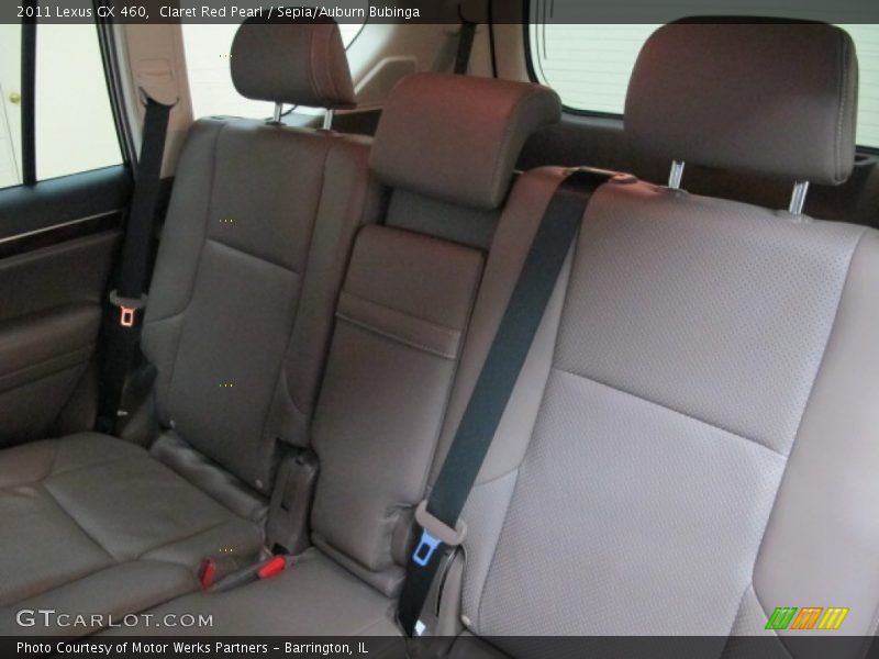 Claret Red Pearl / Sepia/Auburn Bubinga 2011 Lexus GX 460