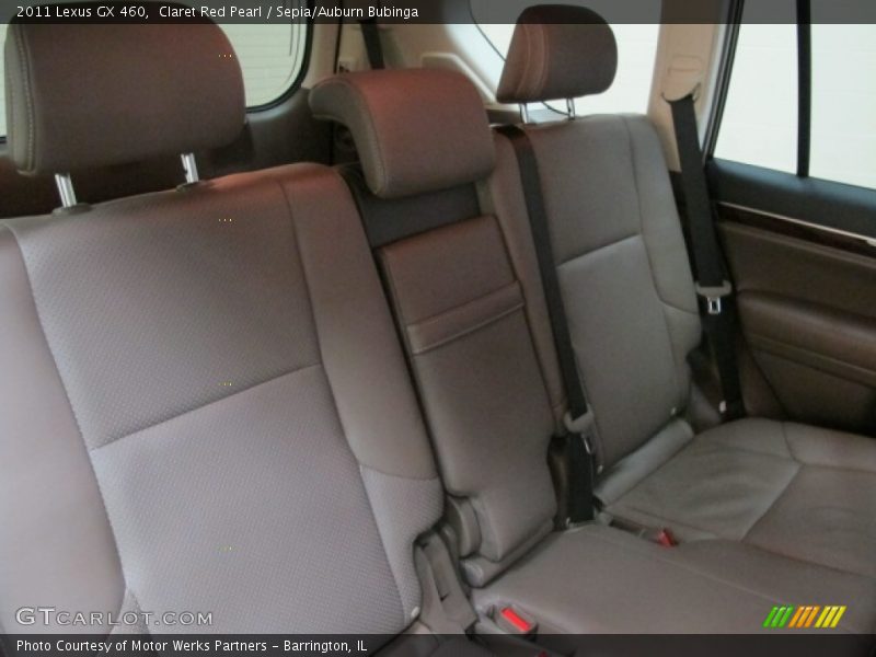 Claret Red Pearl / Sepia/Auburn Bubinga 2011 Lexus GX 460