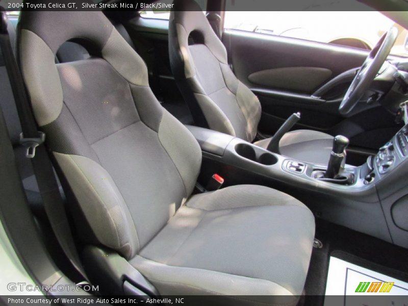 Silver Streak Mica / Black/Silver 2004 Toyota Celica GT