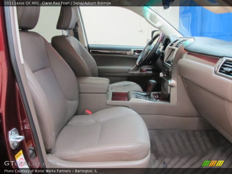 Claret Red Pearl / Sepia/Auburn Bubinga 2011 Lexus GX 460