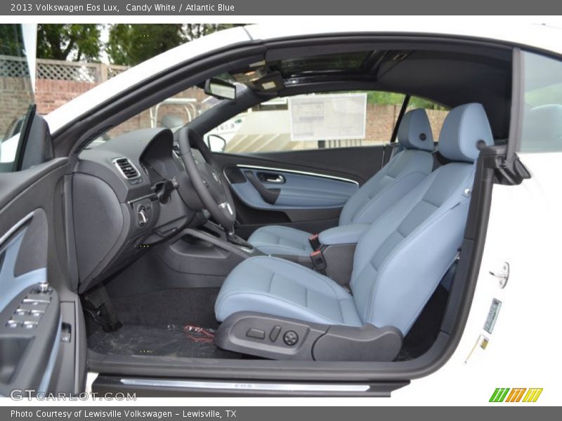 Candy White / Atlantic Blue 2013 Volkswagen Eos Lux
