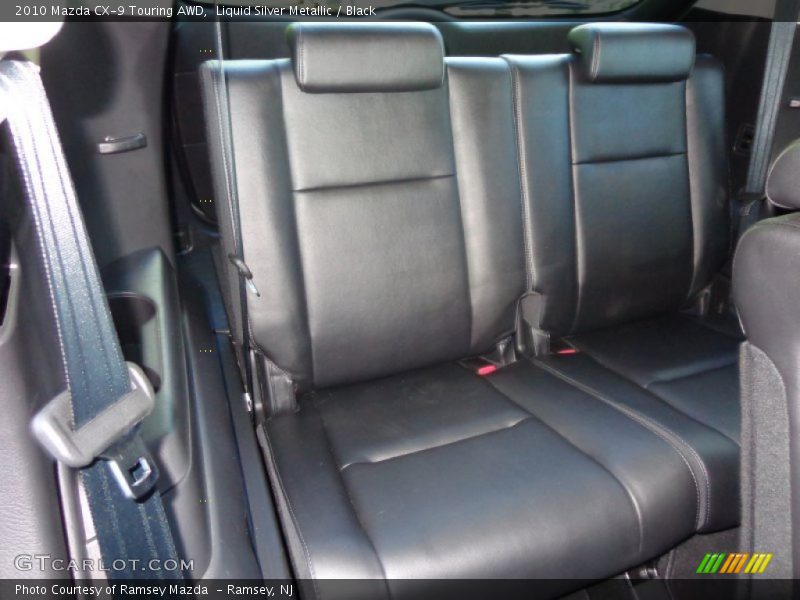 Liquid Silver Metallic / Black 2010 Mazda CX-9 Touring AWD