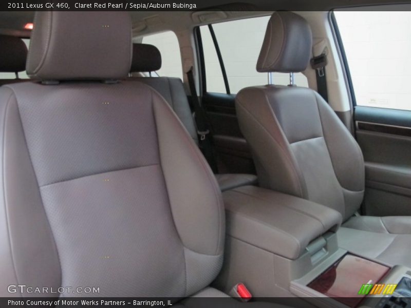 Claret Red Pearl / Sepia/Auburn Bubinga 2011 Lexus GX 460