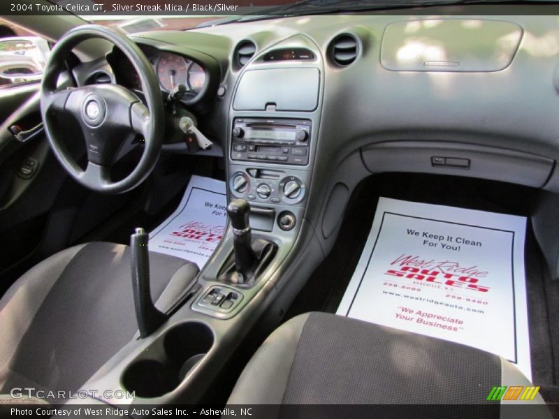 Silver Streak Mica / Black/Silver 2004 Toyota Celica GT