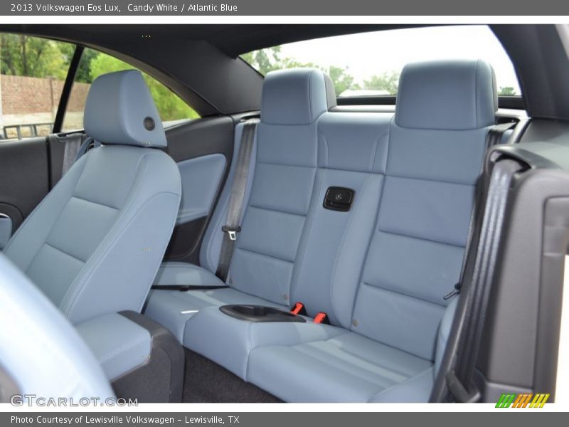 Candy White / Atlantic Blue 2013 Volkswagen Eos Lux