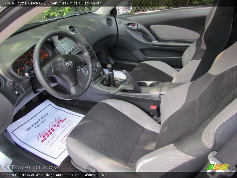 Silver Streak Mica / Black/Silver 2004 Toyota Celica GT