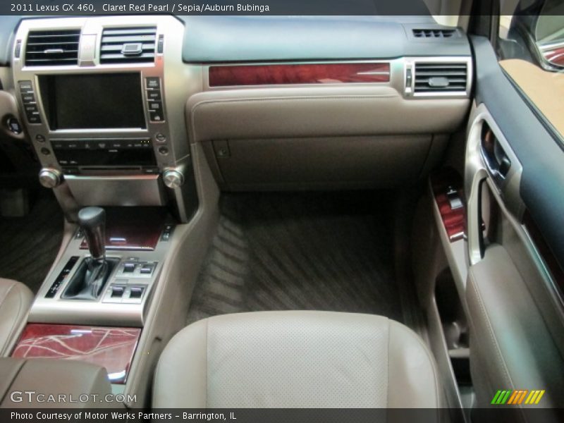 Claret Red Pearl / Sepia/Auburn Bubinga 2011 Lexus GX 460