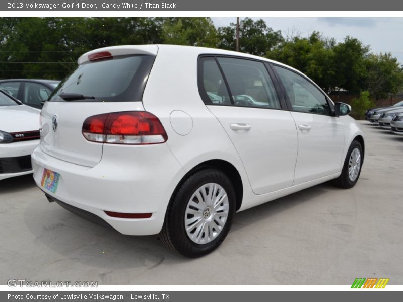 Candy White / Titan Black 2013 Volkswagen Golf 4 Door