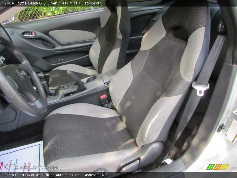 Silver Streak Mica / Black/Silver 2004 Toyota Celica GT