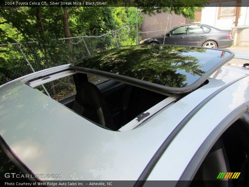 Silver Streak Mica / Black/Silver 2004 Toyota Celica GT