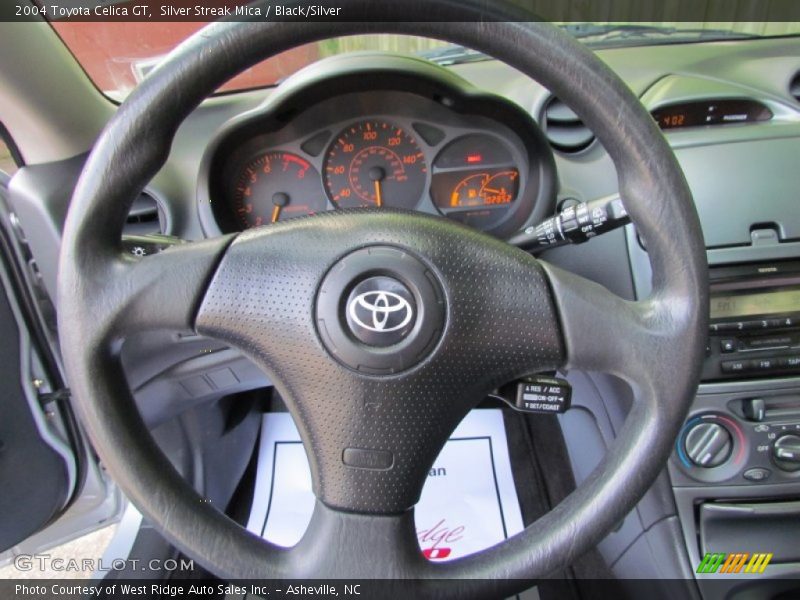 Silver Streak Mica / Black/Silver 2004 Toyota Celica GT