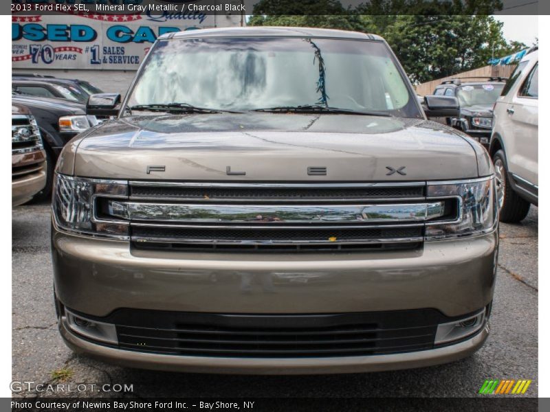 Mineral Gray Metallic / Charcoal Black 2013 Ford Flex SEL
