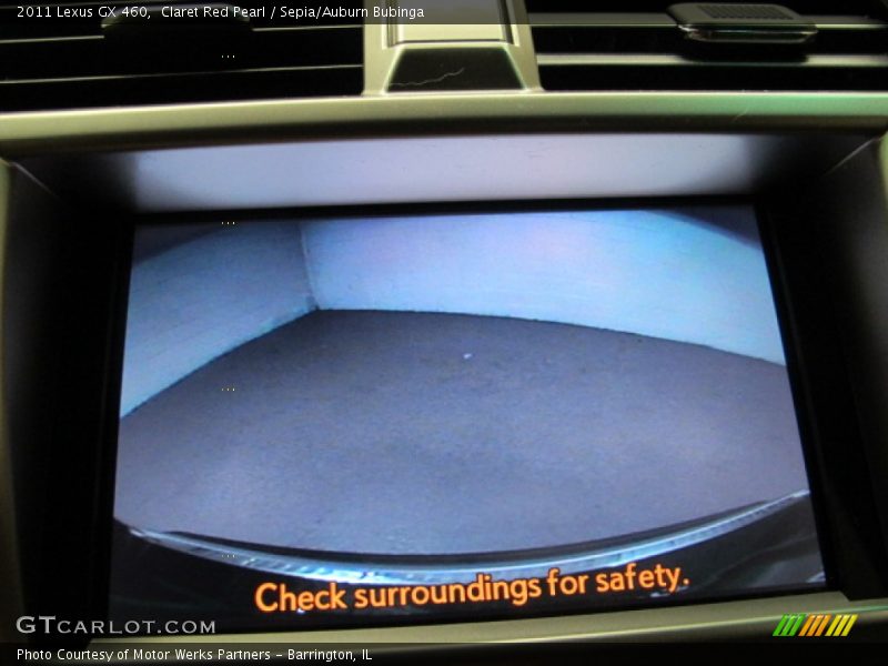 Claret Red Pearl / Sepia/Auburn Bubinga 2011 Lexus GX 460