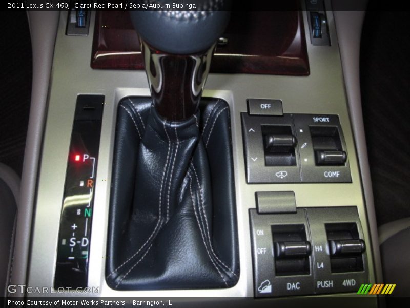 Claret Red Pearl / Sepia/Auburn Bubinga 2011 Lexus GX 460