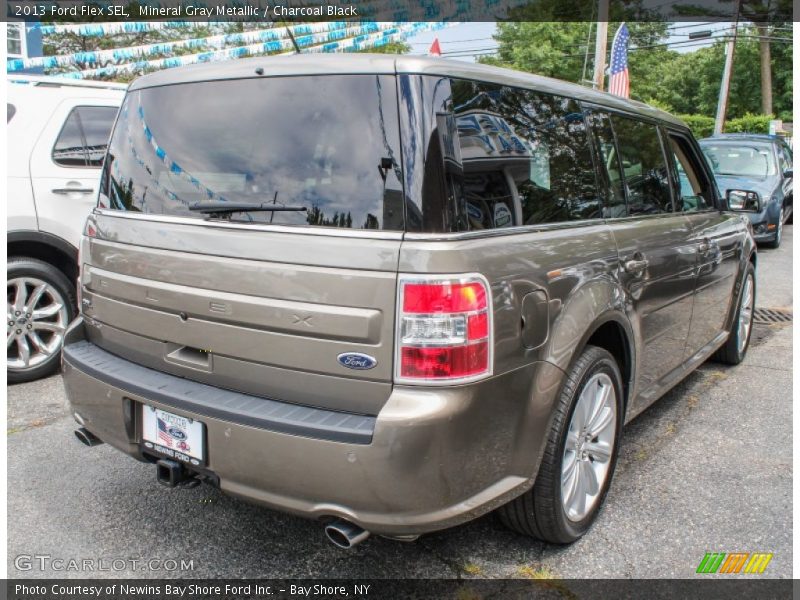 Mineral Gray Metallic / Charcoal Black 2013 Ford Flex SEL