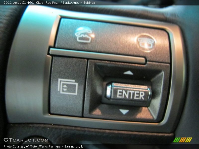Claret Red Pearl / Sepia/Auburn Bubinga 2011 Lexus GX 460