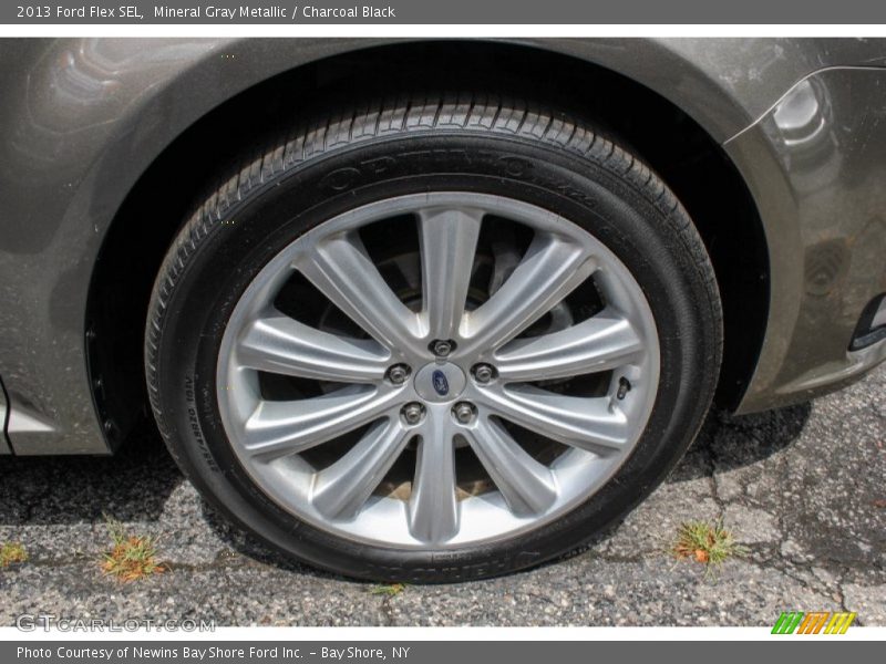 Mineral Gray Metallic / Charcoal Black 2013 Ford Flex SEL