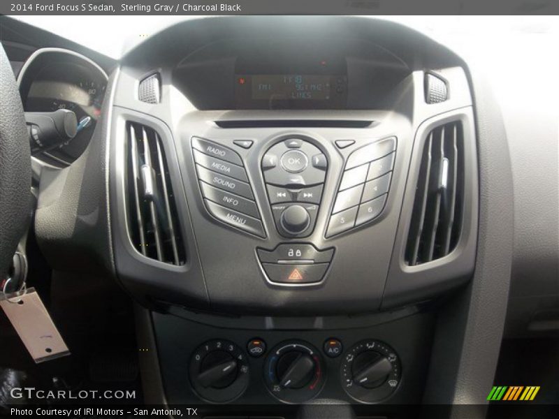 Sterling Gray / Charcoal Black 2014 Ford Focus S Sedan