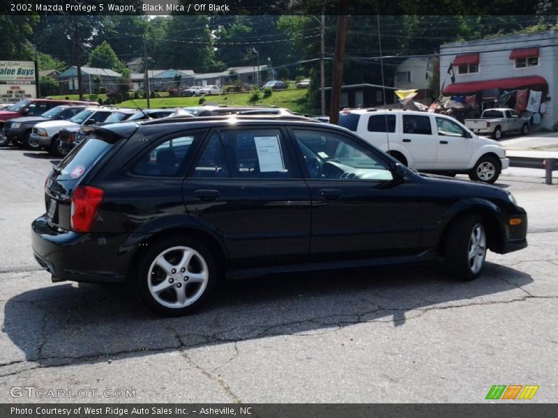 Black Mica / Off Black 2002 Mazda Protege 5 Wagon