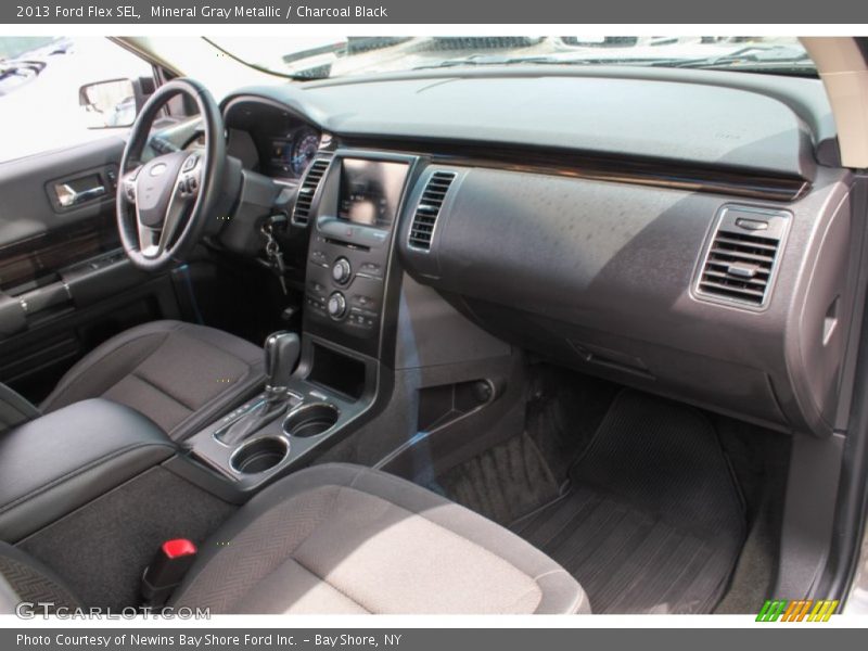 Mineral Gray Metallic / Charcoal Black 2013 Ford Flex SEL